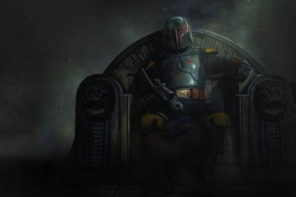 Star Wars Boba Fett Sci-fi Movie Poster - xonomax