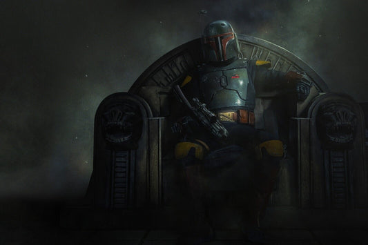 Star Wars Boba Fett Sci-fi Movie Poster - xonomax