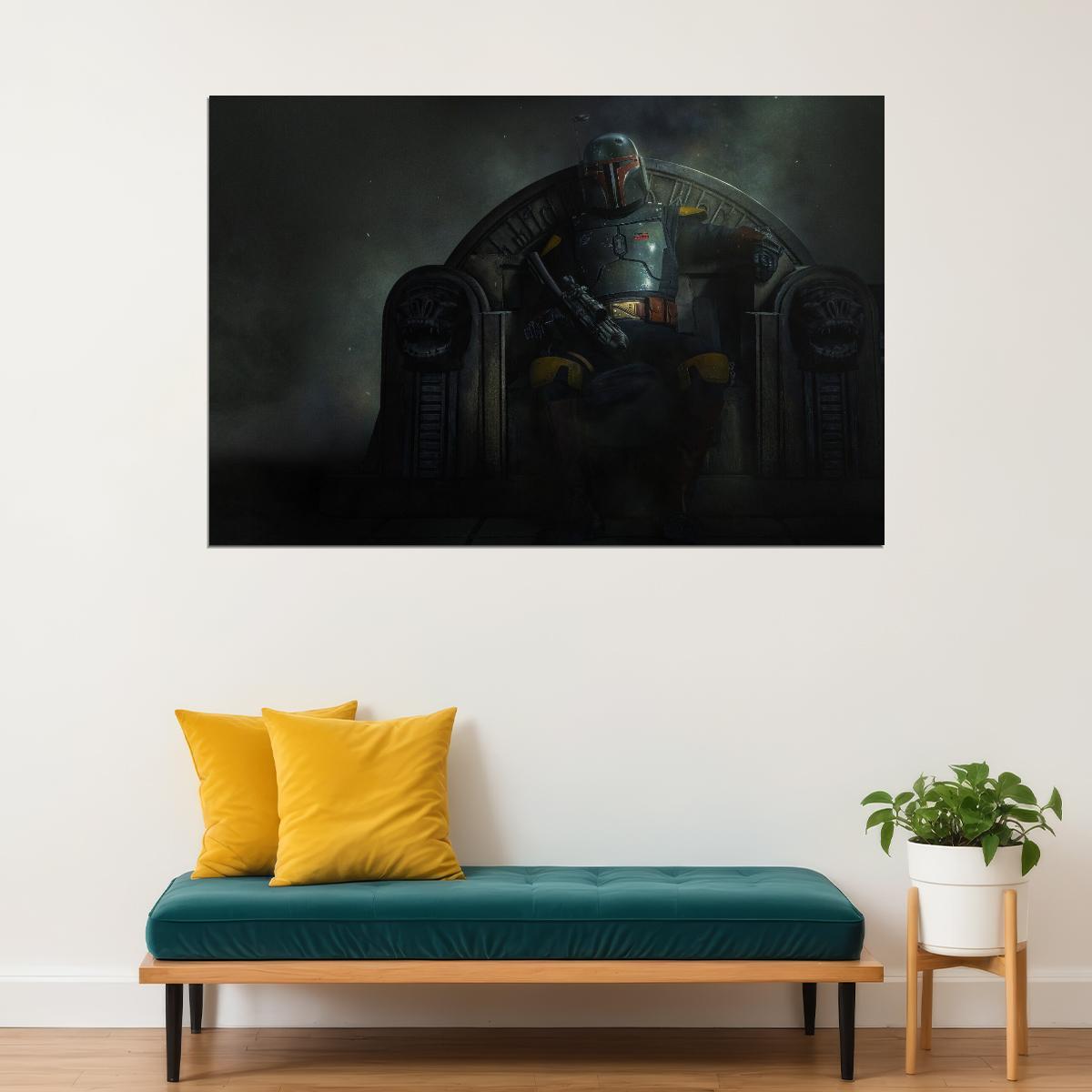 Star Wars Boba Fett Sci-fi Movie Poster - xonomax