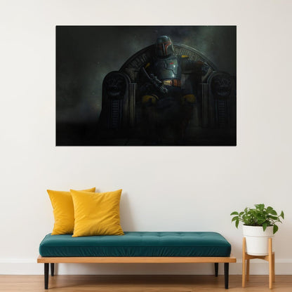 Star Wars Boba Fett Sci-fi Movie Poster - xonomax