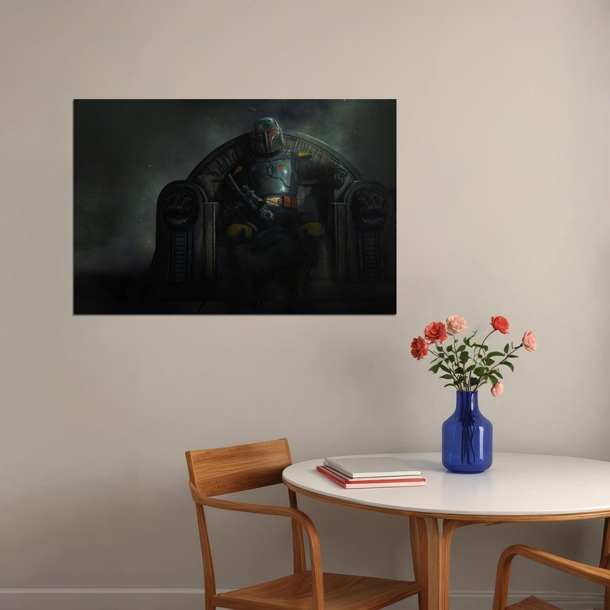 Star Wars Boba Fett Sci-fi Movie Poster - xonomax