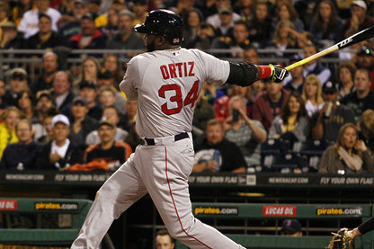 David Ortiz Big Papi Baseball Poster Mlb Legend Wall Art Boston Red Sox Sports Print - xonomax