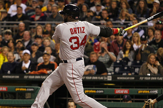 David Ortiz Big Papi Baseball Poster Mlb Legend Wall Art Boston Red Sox Sports Print - xonomax