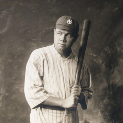 Babe Ruth Baseball Legend Poster Mlb Icon Wall Art Sports Print - xonomax