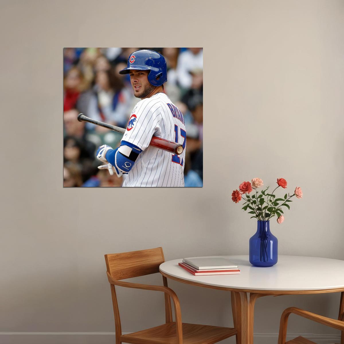 Kris Bryant Poster Mlb Baseball Player Wall Art - xonomax