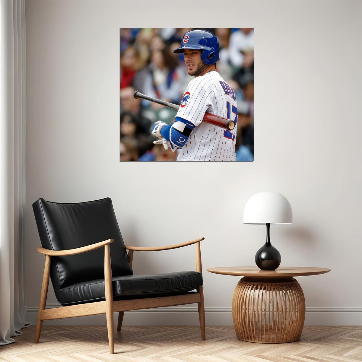 Kris Bryant Poster Mlb Baseball Player Wall Art - xonomax