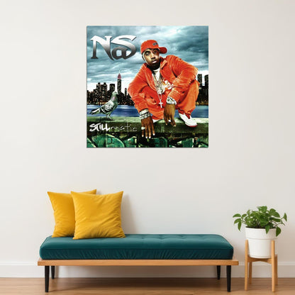 Nas Stillmatic Album Cover Art Music Poster Rap Hip-hop Artist Wall Print