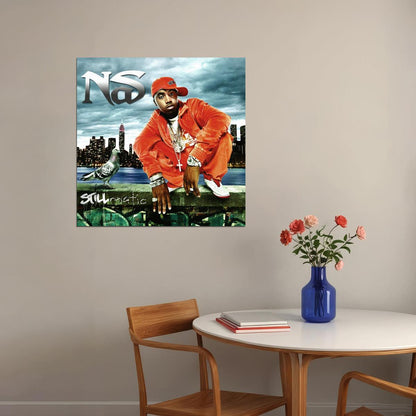 Nas Stillmatic Album Cover Art Music Poster Rap Hip-hop Artist Wall Print