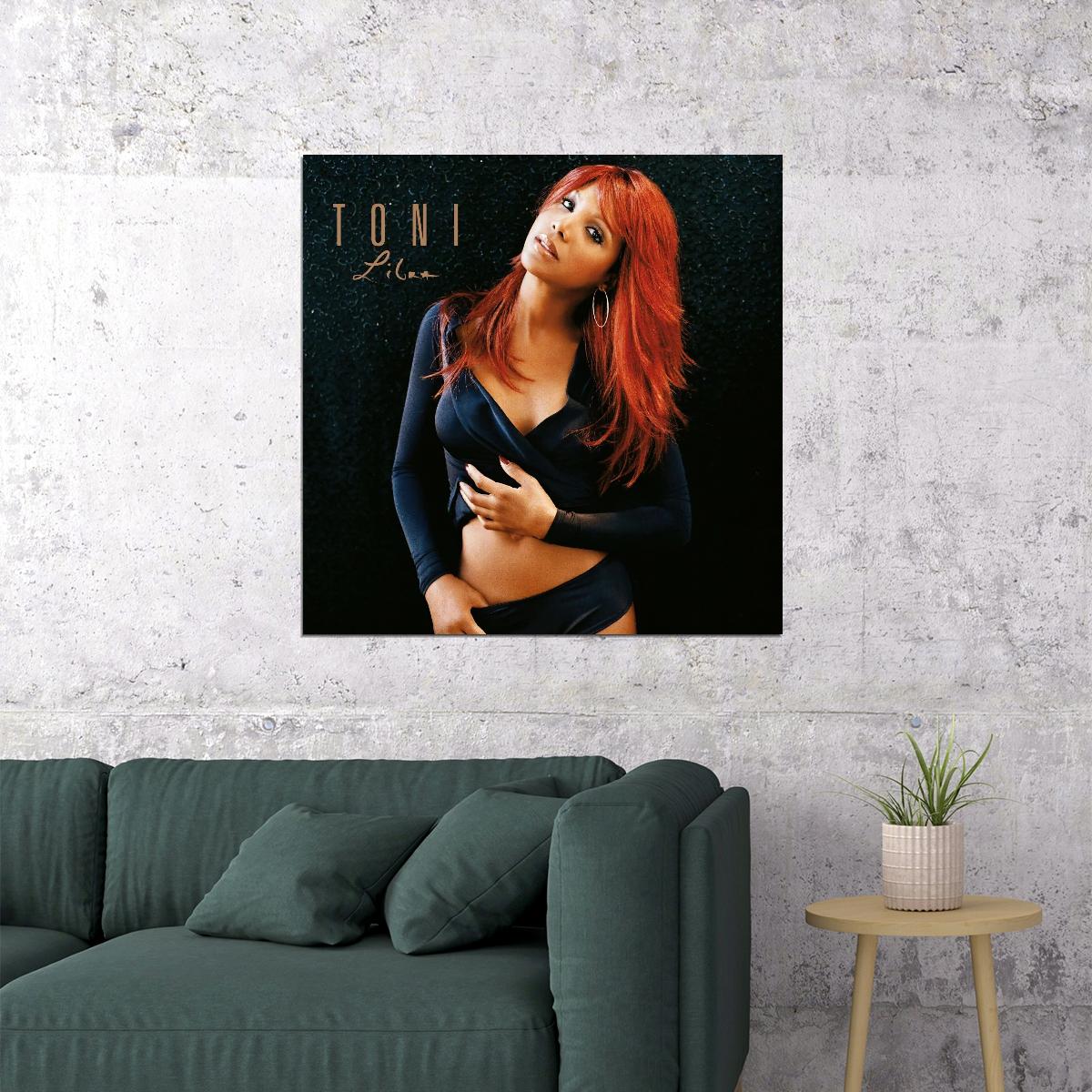 Toni Braxton Libra Album Cover Art Music Poster Iconic R&b Artist Print