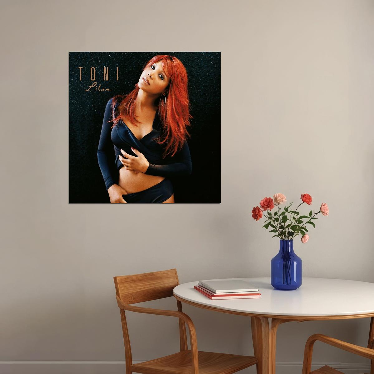 Toni Braxton Libra Album Cover Art Music Poster Iconic R&b Artist Print