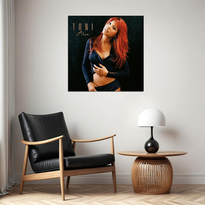 Toni Braxton Libra Album Cover Art Music Poster Iconic R&b Artist Print