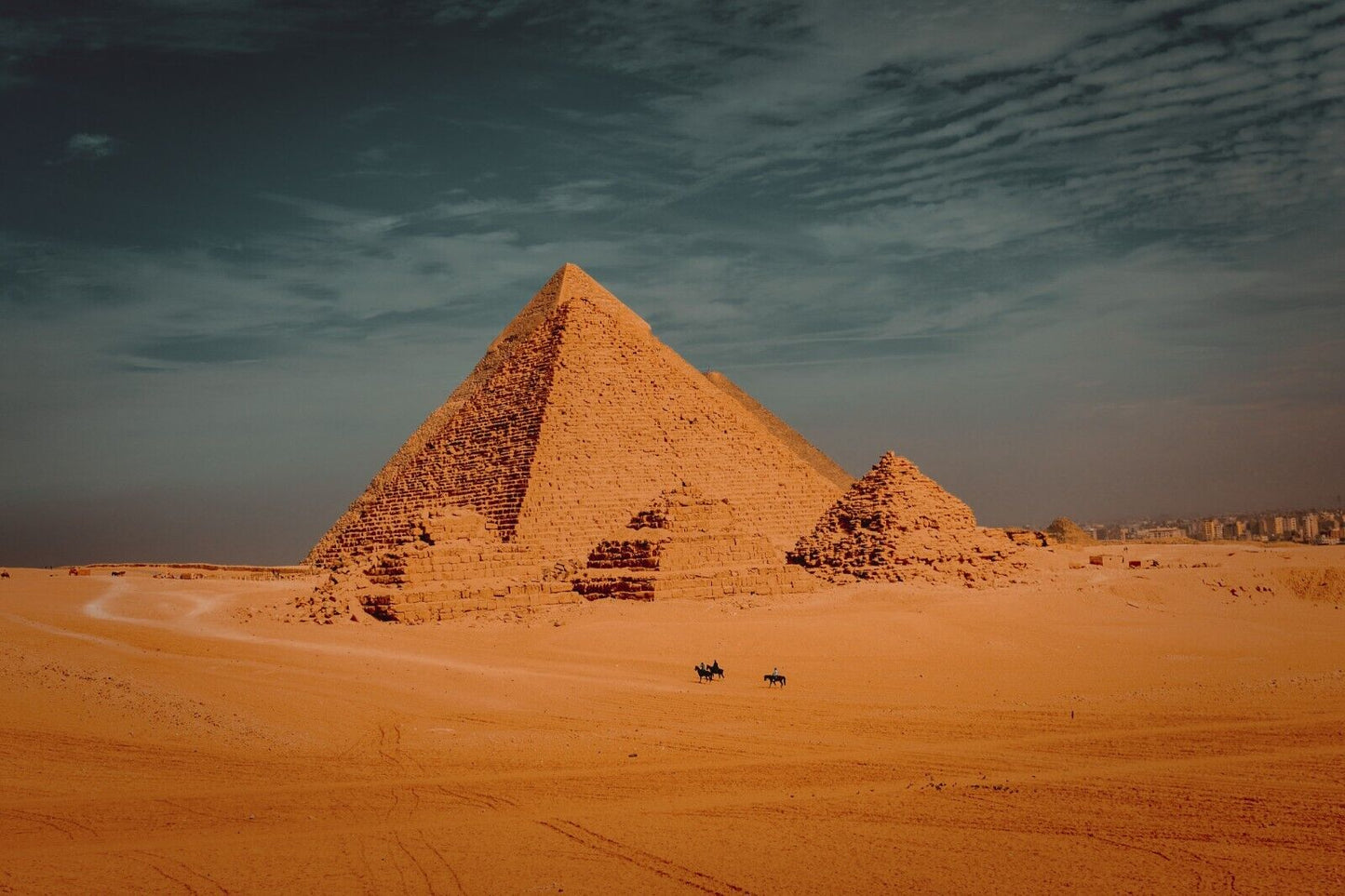 Pyramids Of Giza Poster Ancient Wonders Wall Art - xonomax