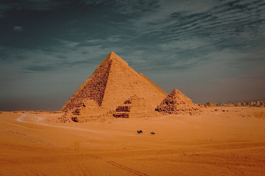Pyramids Of Giza Poster Ancient Wonders Wall Art - xonomax