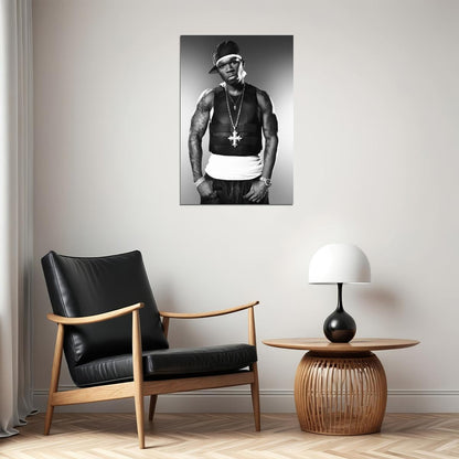 50 Cent Poster Hip-hop Music Wall Art Rap Artist Print - xonomax