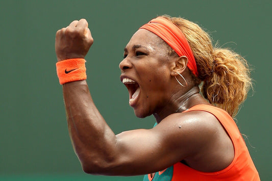 Serena Williams Tennis Poster Legendary Athlete Motivational Sports Print