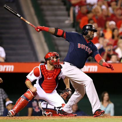 David Ortiz Big Papi Baseball Poster Mlb Legend Wall Art Boston Red Sox Sports Print - xonomax