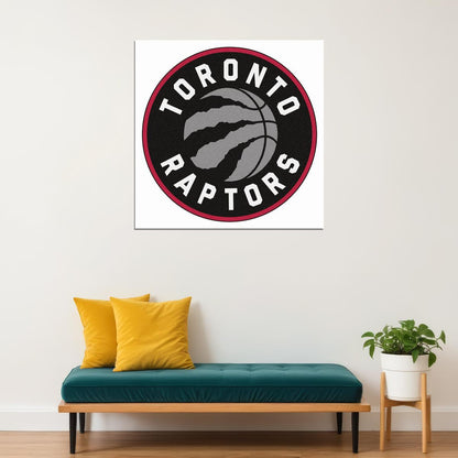 Toronto Raptors Basketball Team Logo Poster - xonomax