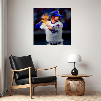 Kris Bryant Poster Mlb Baseball Player Wall Art - xonomax