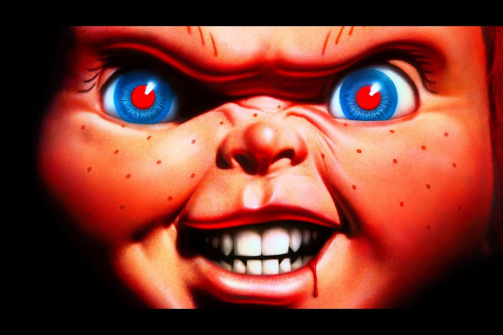 Chucky Movie Poster Horror Film Wall Art Cult Classic Print - xonomax