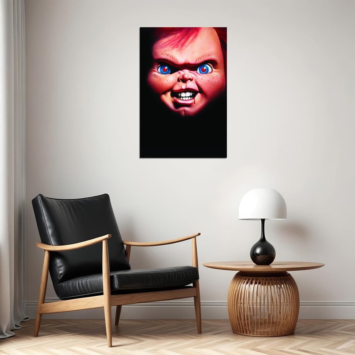 Chucky Movie Poster Horror Film Wall Art Cult Classic Print