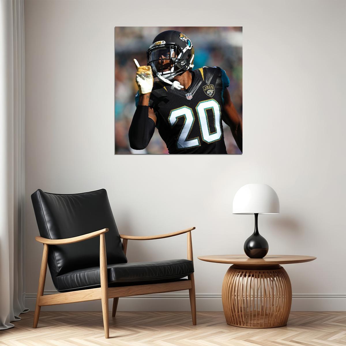 Jalen Ramsey Nfl Football Player Poster Motivational Sports Wall Art - xonomax