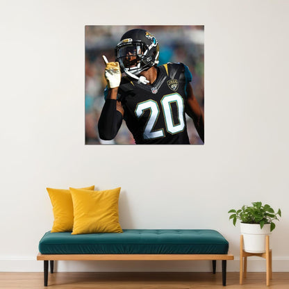 Jalen Ramsey Nfl Football Player Poster Motivational Sports Wall Art - xonomax