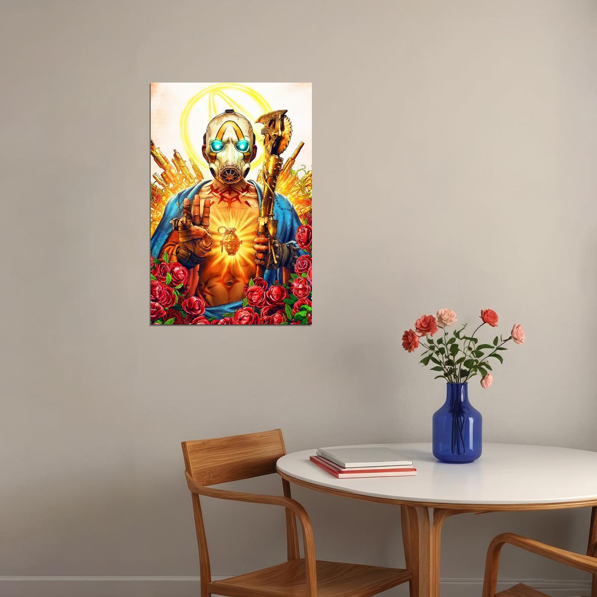 Borderlands Video Game Poster Action Rpg Wall Art Gaming Print