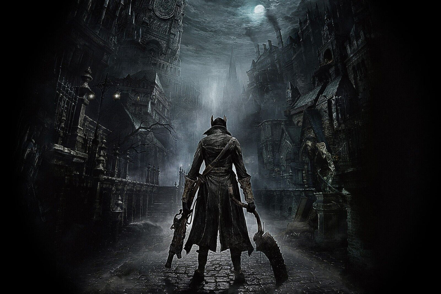 Bloodborne Video Game Poster Action Rpg Wall Art Gothic Horror Gaming Print