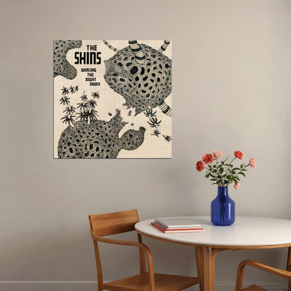 The Shins Album Cover Art Music Poster Iconic Indie Rock Band Print