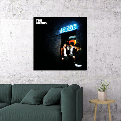 The Kooks Konk Album Cover Art Music Poster Iconic Indie Rock Band Print