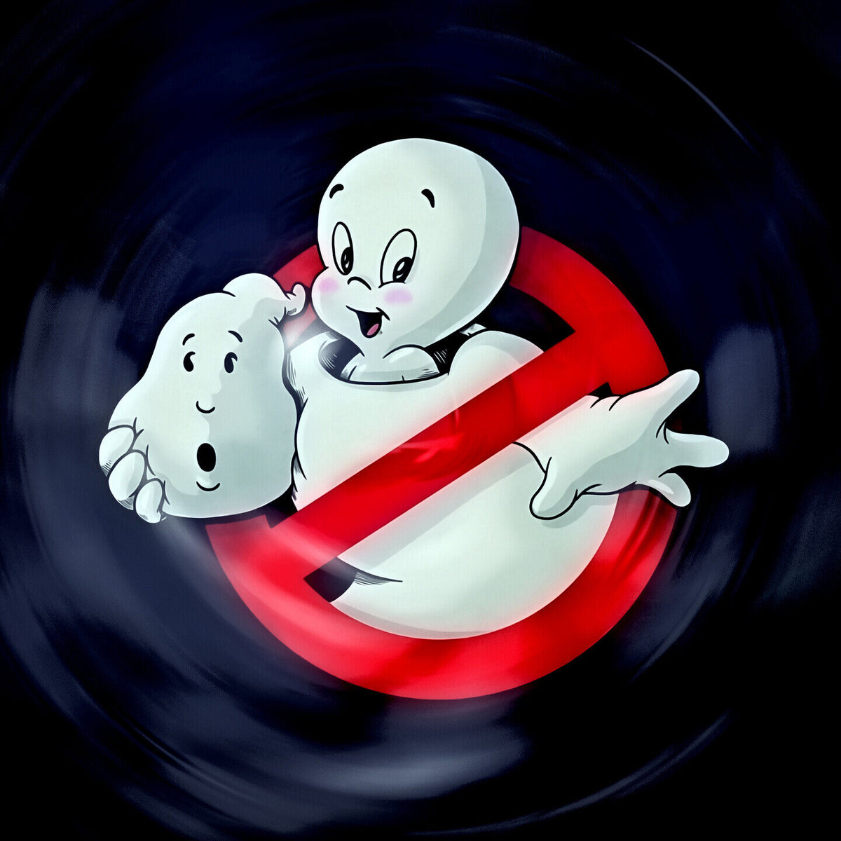 Casper Family Poster - Casper Movie Poster Family Film Wall Art Friendly Ghost Kids ...