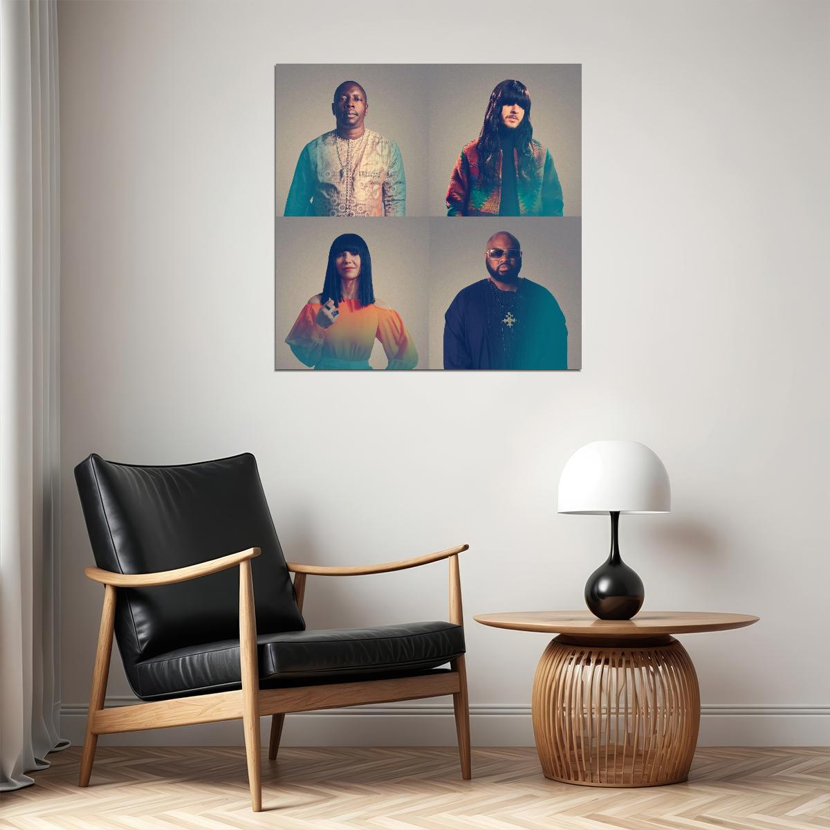 Khruangbin Music Poster Band Wall Print