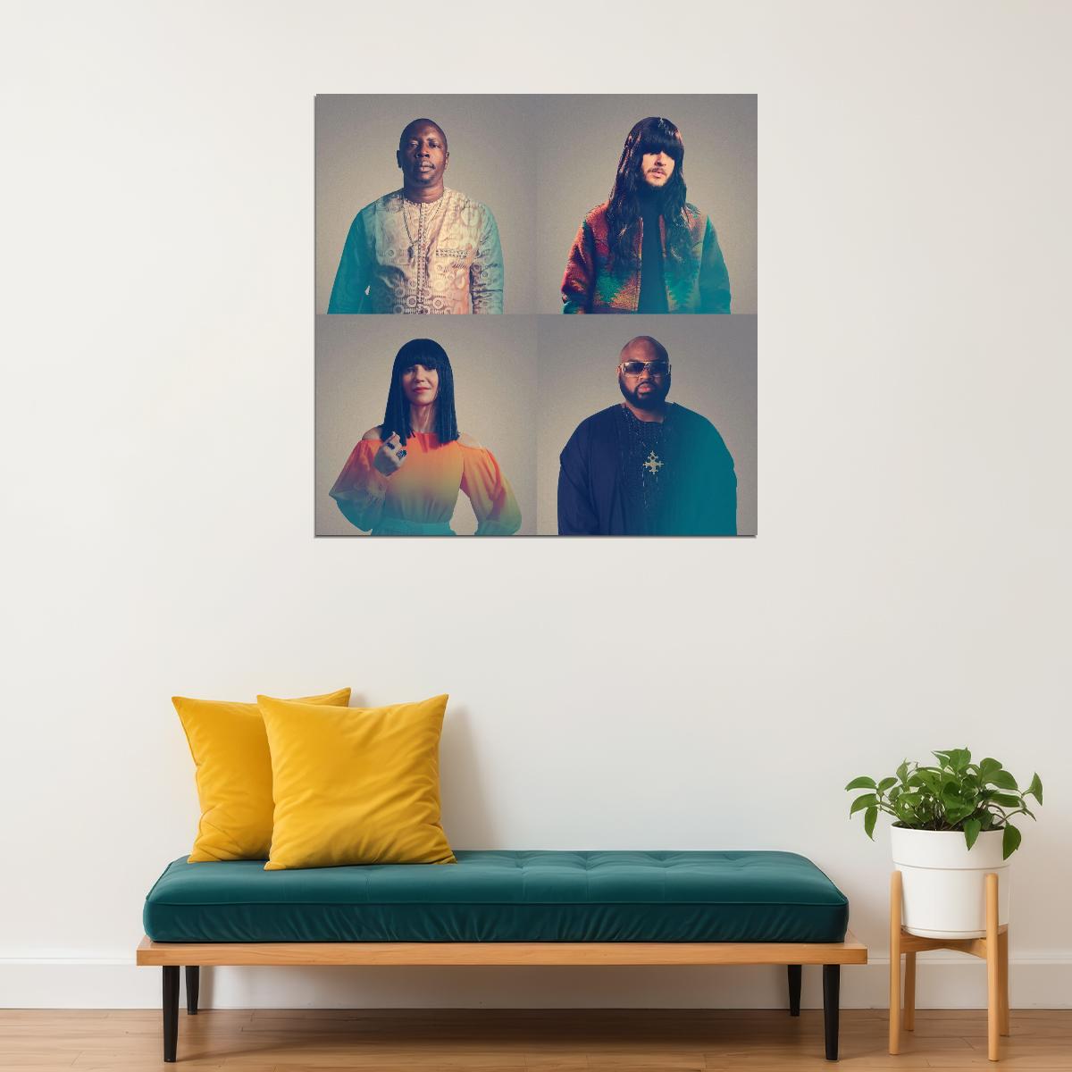 Khruangbin Music Poster Band Wall Print