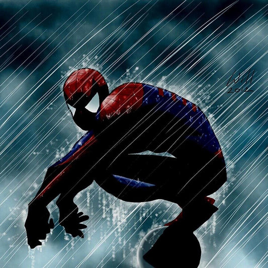 Spider-man Comic Book Poster Superheroes Print - xonomax