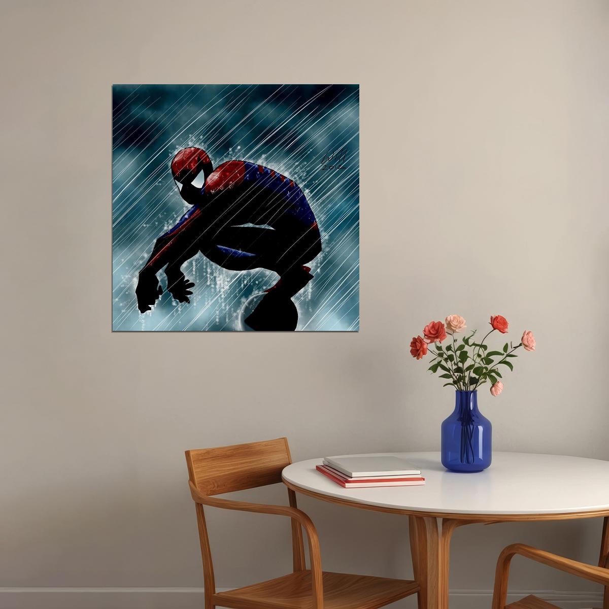 Spider-man Comic Book Poster Superheroes Print - xonomax