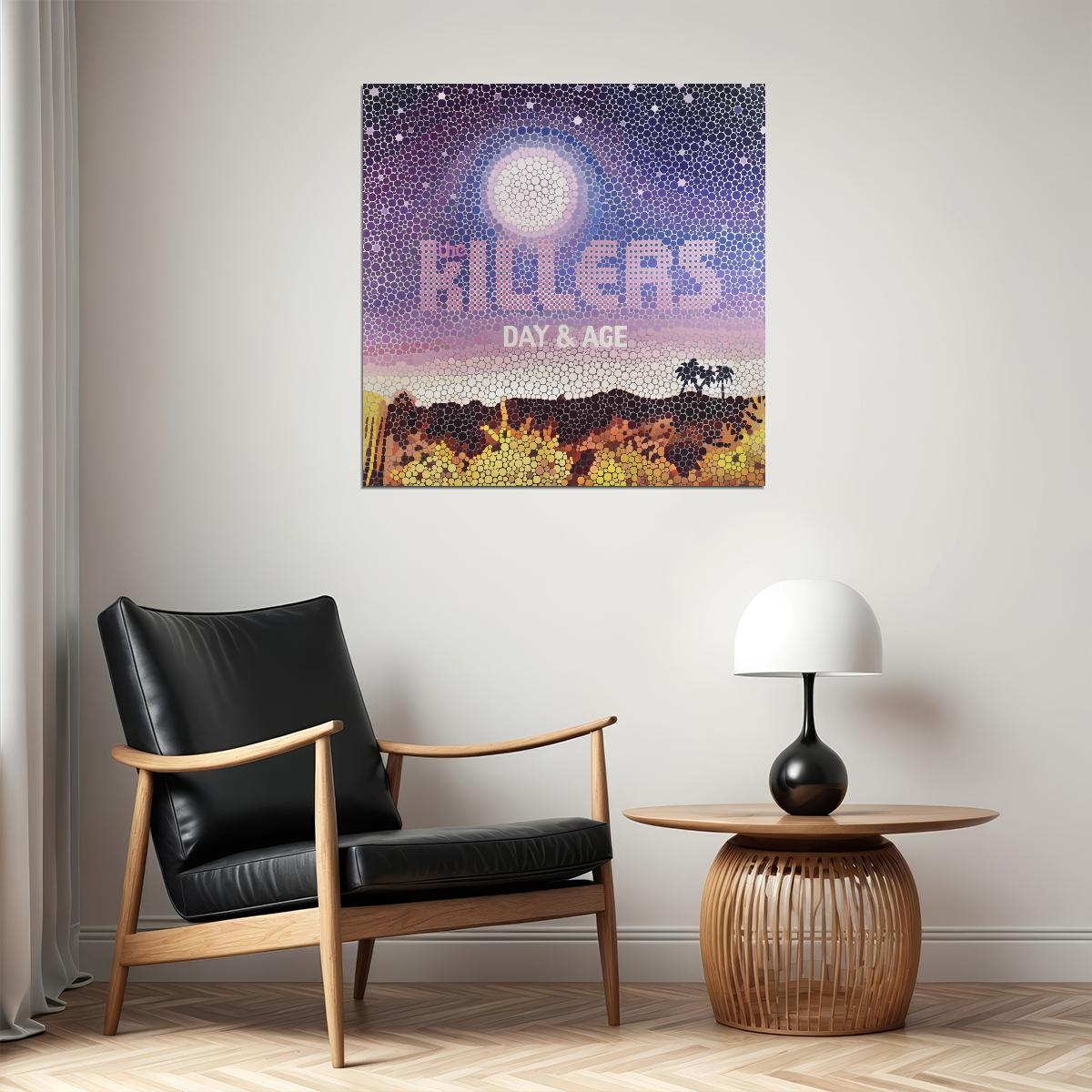 The Killers Day & Age Album Cover Art Music Poster Iconic Rock Band Print