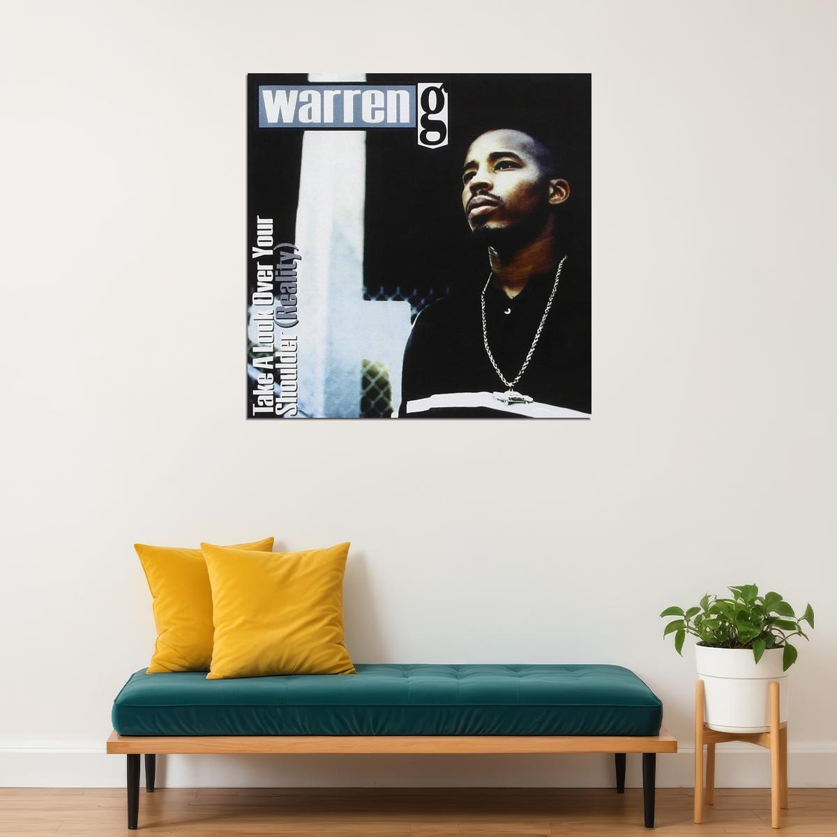 Warren G Take A Look Over Your Shoulder Album Cover Art Rapper Music Poster