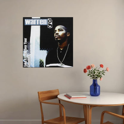 Warren G Take A Look Over Your Shoulder Album Cover Art Rapper Music Poster