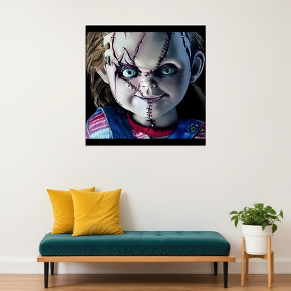 Chucky Movie Poster Horror Film Wall Art Cult Classic Print - xonomax