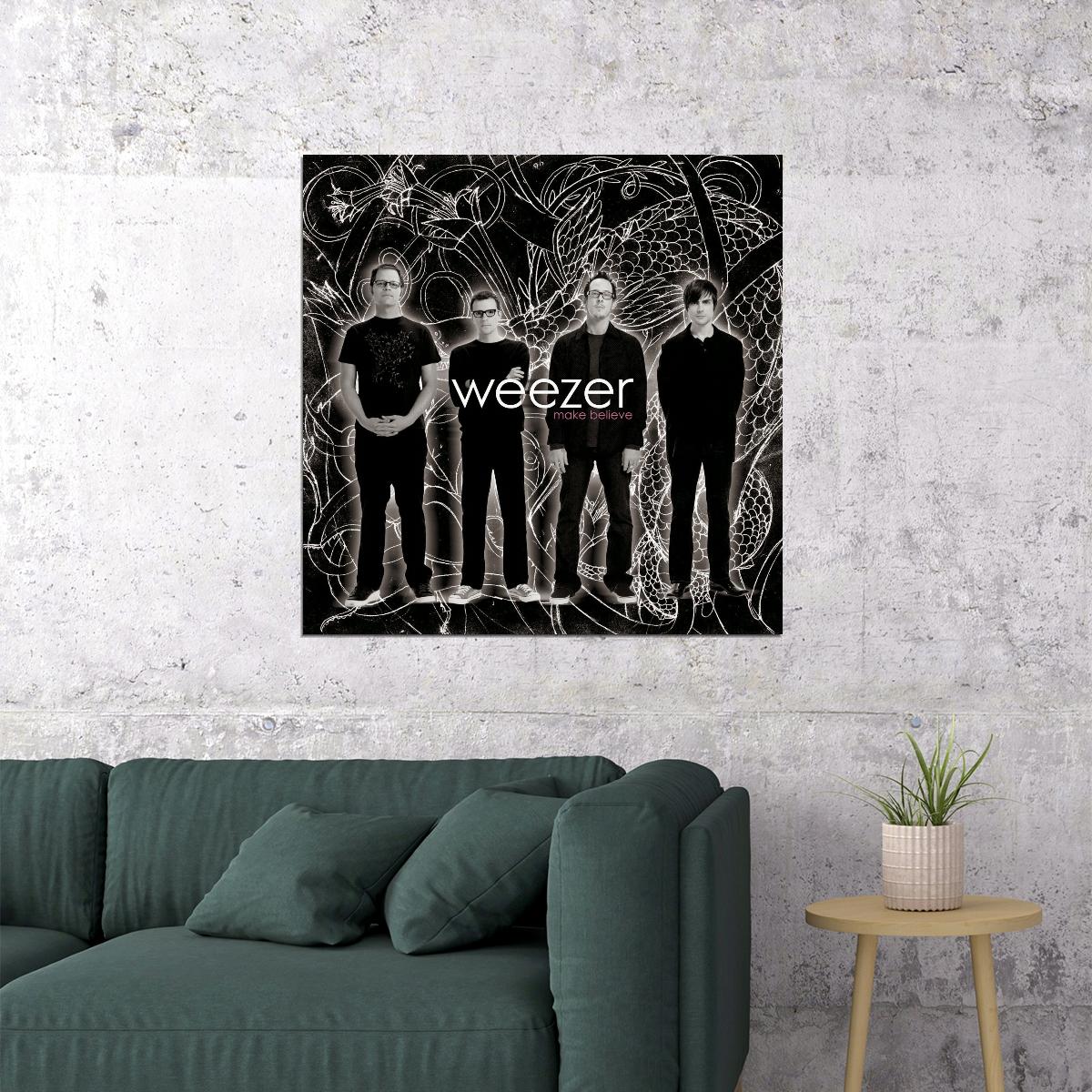 Weezers Album Cover Art Rock Music Poster