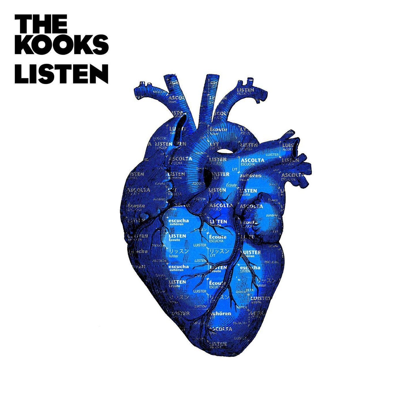 The Kooks Listen Album Cover Art Music Poster Iconic Indie Rock Band Print