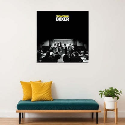 The National Boxer Album Cover Art Music Poster Iconic Indie Rock Band Print