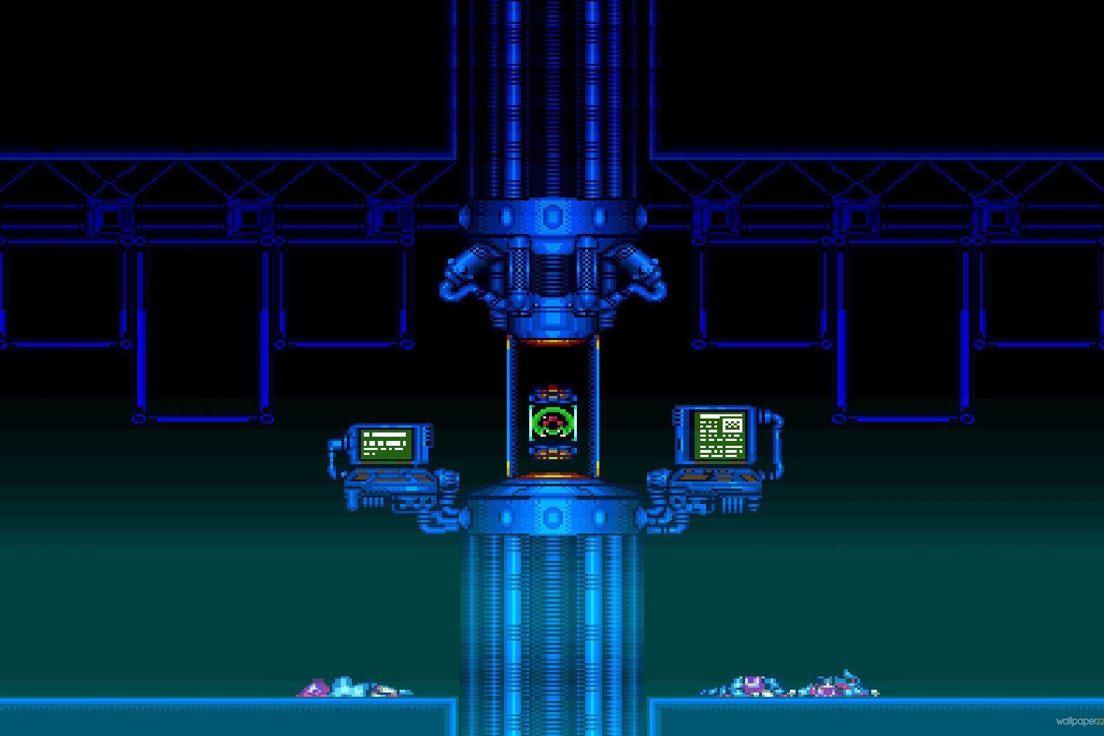 Super Metroid Nintendo Video Game Poster Iconic Retro Sci-fi Wall Art - xonomax