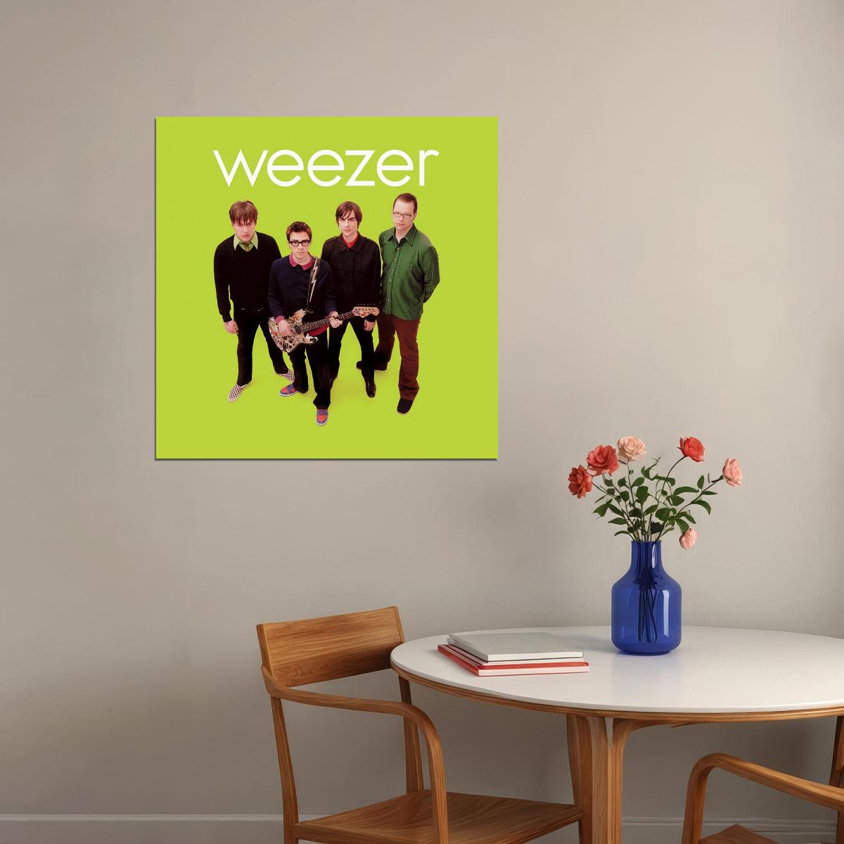 Weezers Album Cover Art Rock Music Poster