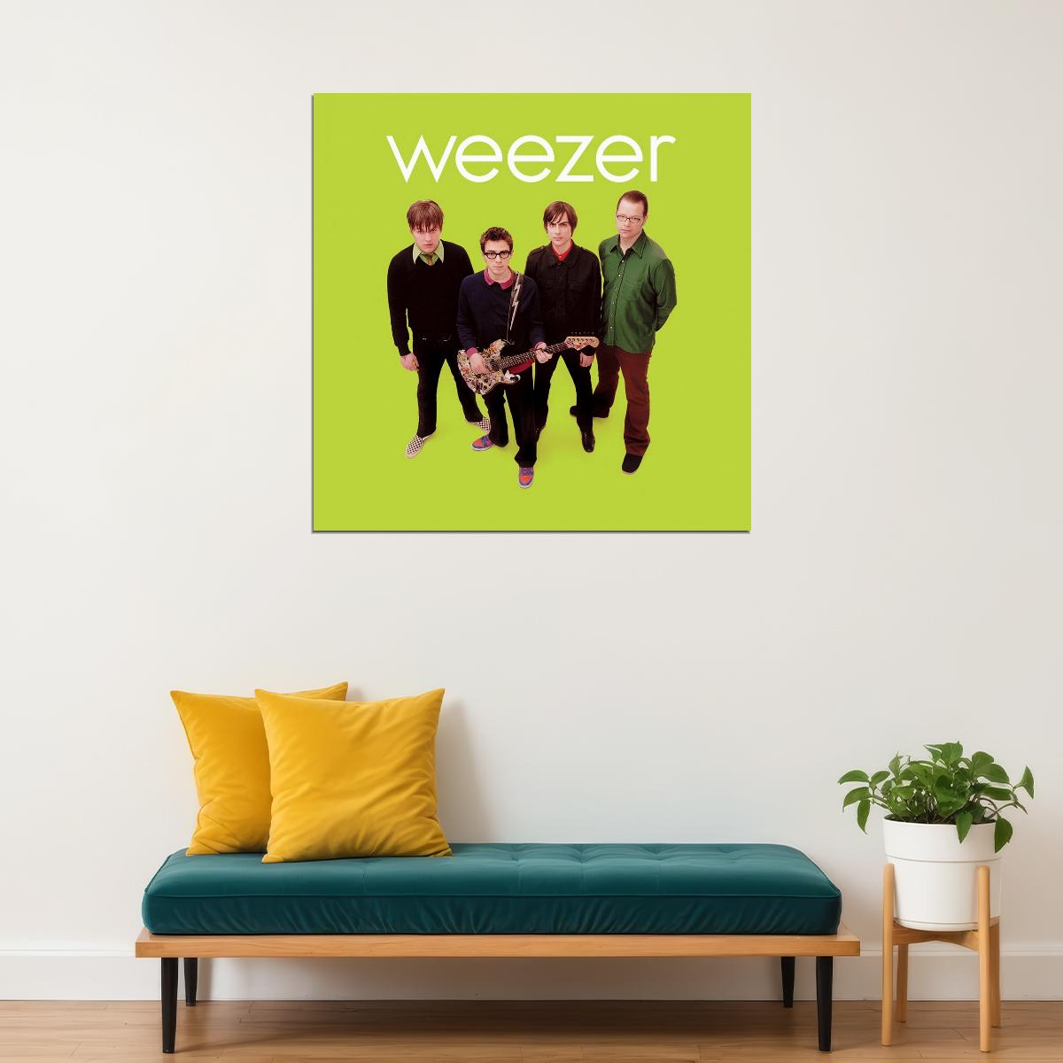 Weezers Album Cover Art Rock Music Poster