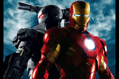 Iron Man 2 Movie Poster Marvel Superhero Wall Art Film Sequel Print - xonomax