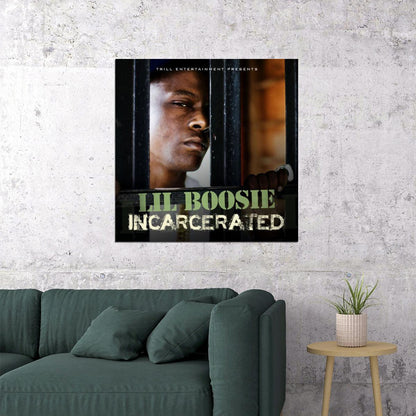 Lil Boosie Music Poster Rap Rapper Wall Art