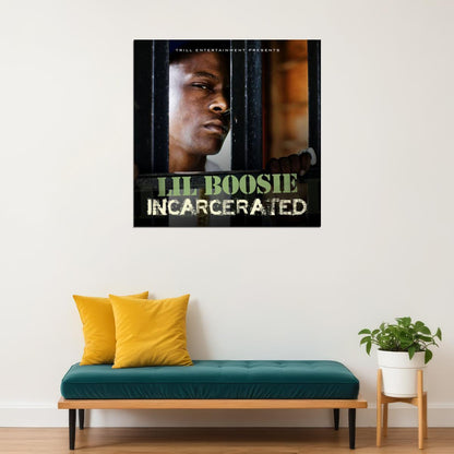 Lil Boosie Music Poster Rap Rapper Wall Art