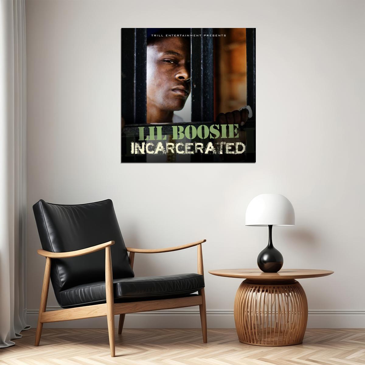 Lil Boosie Music Poster Rap Rapper Wall Art