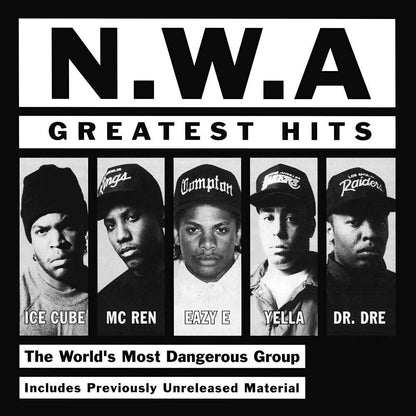 N.w.a Music Poster Iconic Rap Legends Wall Print